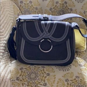Tory Burch Embroidered Handbag